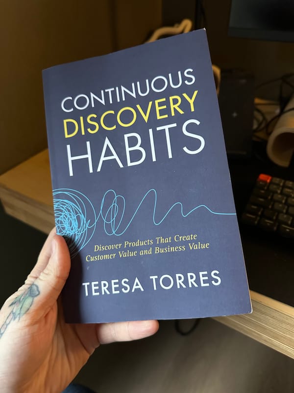 Continuous Discovery Habits by Teresa Torres